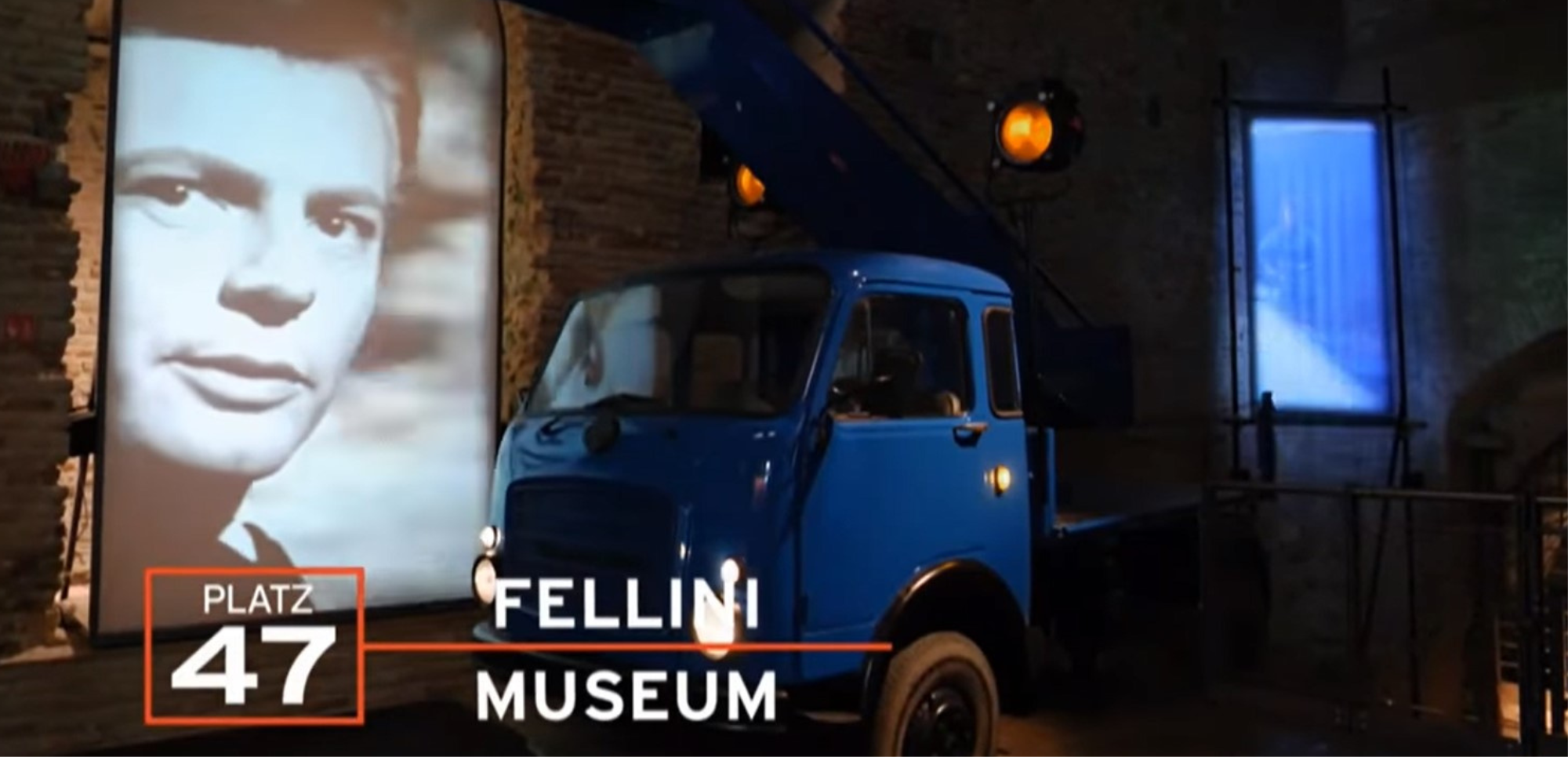 FM – Il Fellini Museum nel documentario “50 Gründe, die Emilia-Romagna zu lieben”